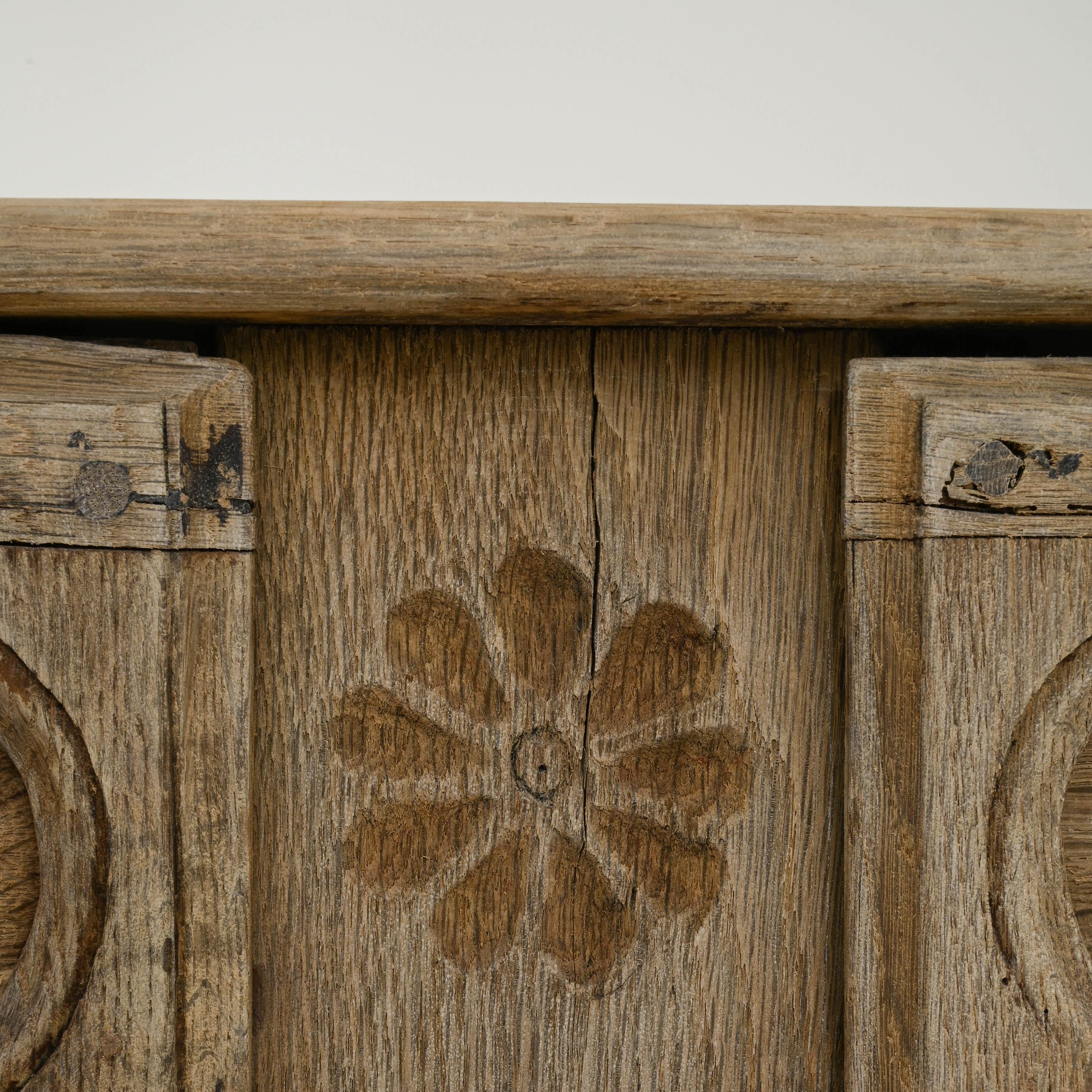 19th Century French Oak Buffet For Sale 4