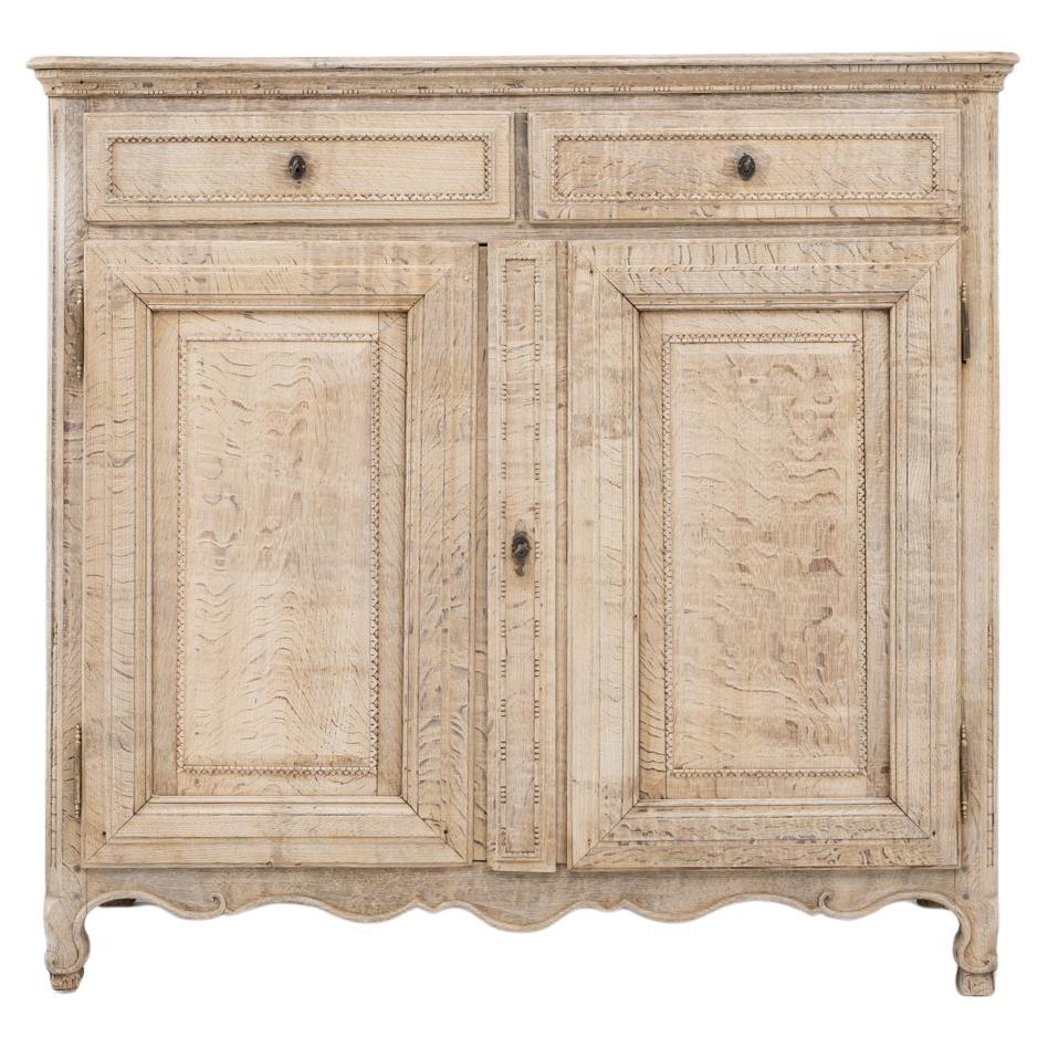 19th Century French Oak Buffet For Sale