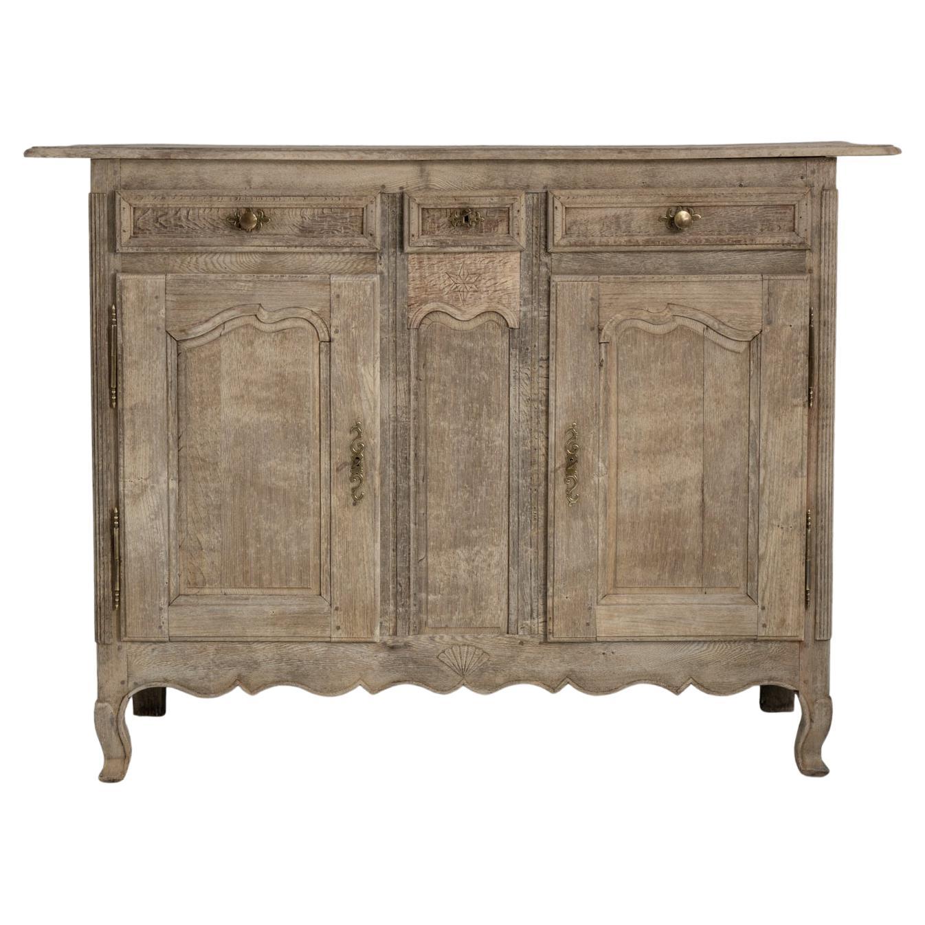 19th Century French Oak Buffet