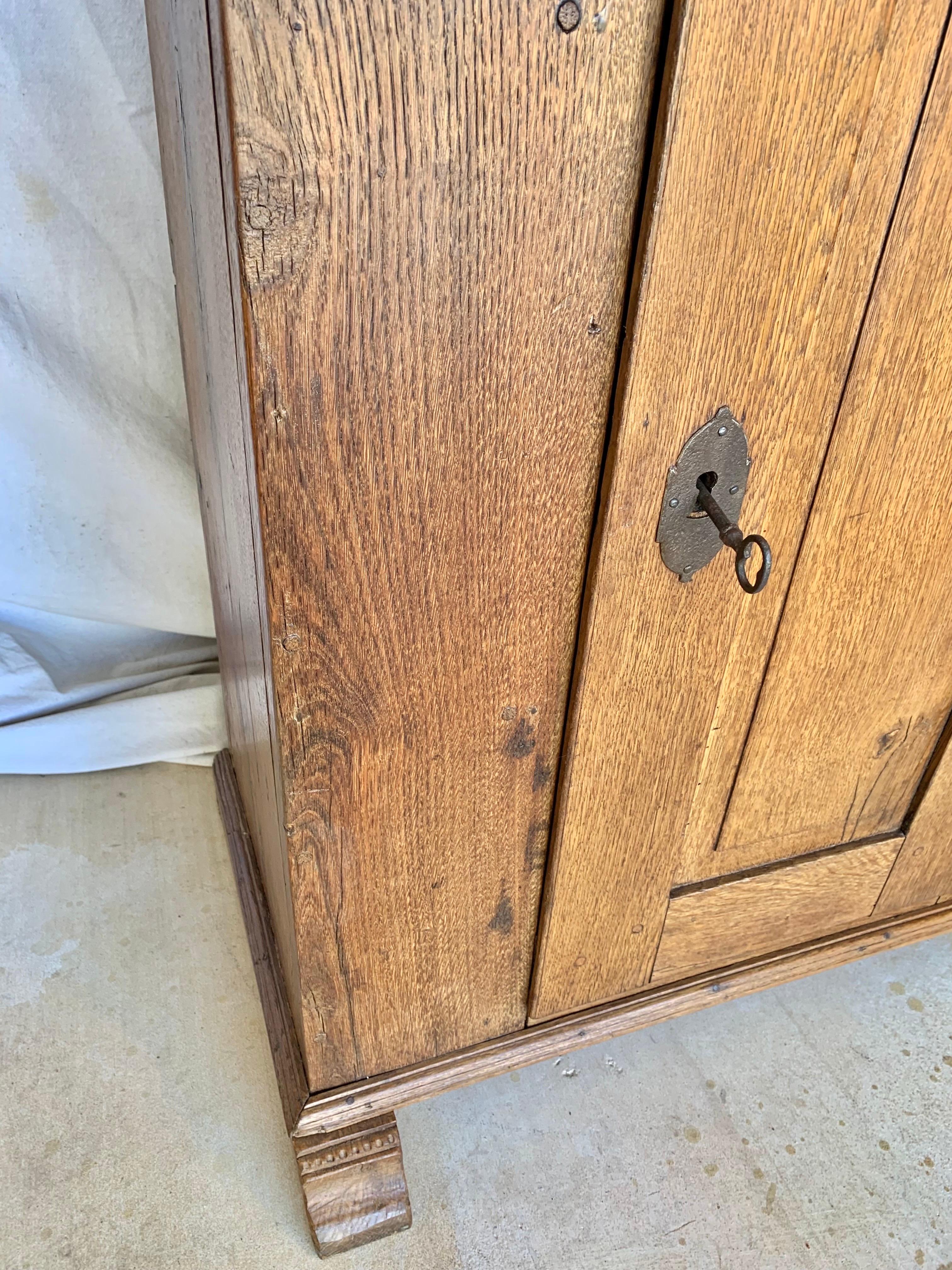 Quercia Cabinet de Confiture francese del XIX secolo in Oak in vendita