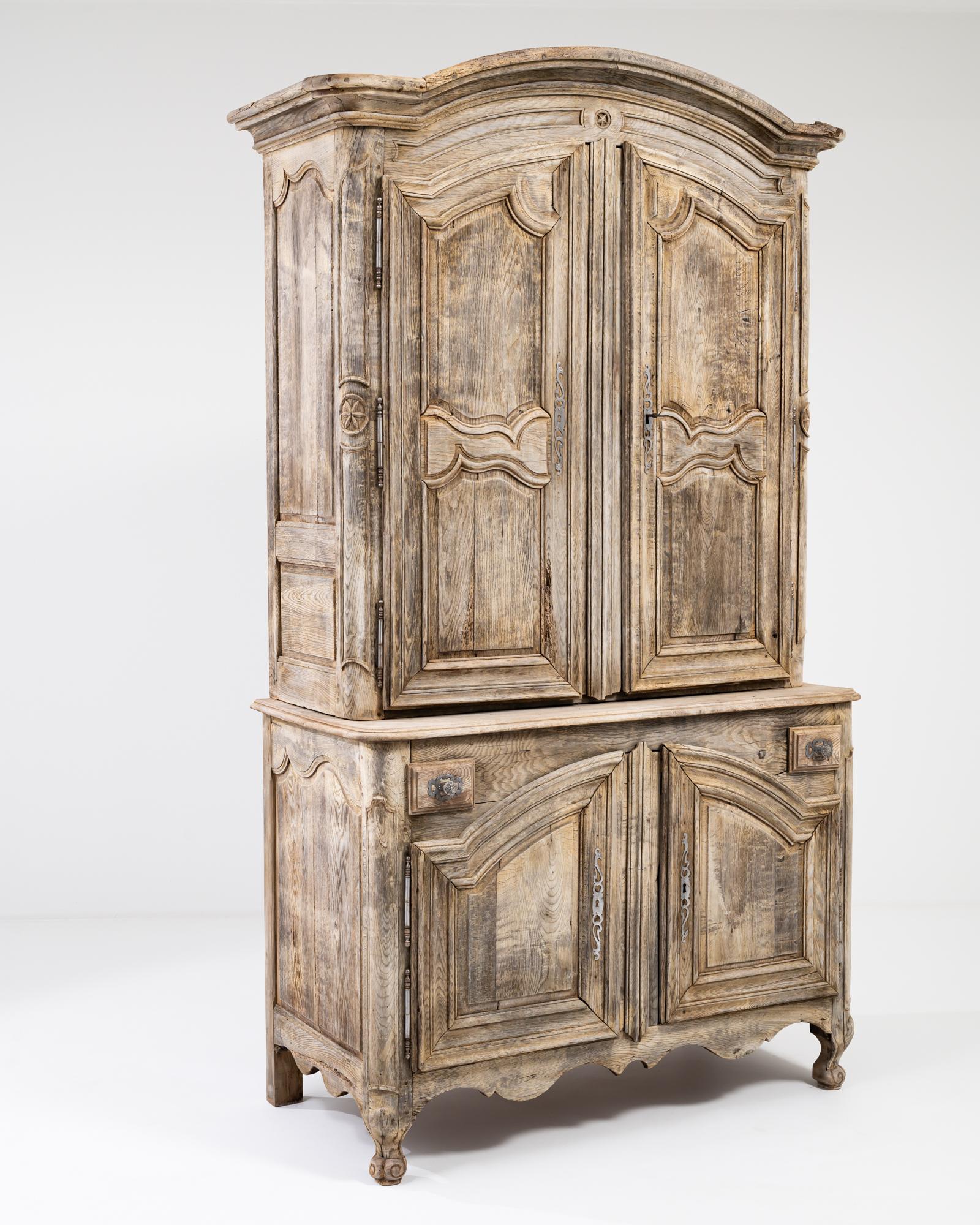 19th Century French Oak Cabinet  8