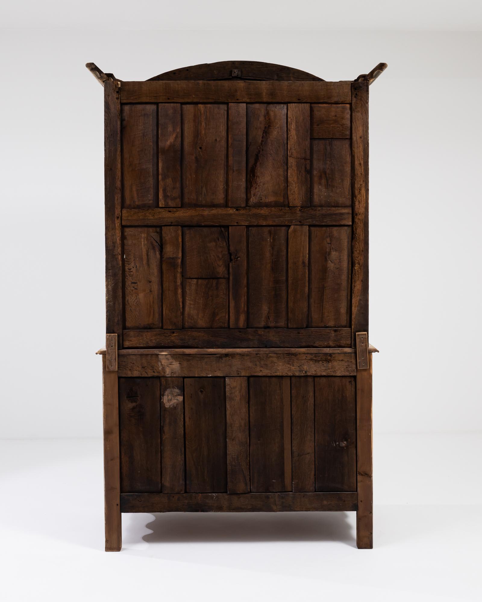 19th Century French Oak Cabinet  9