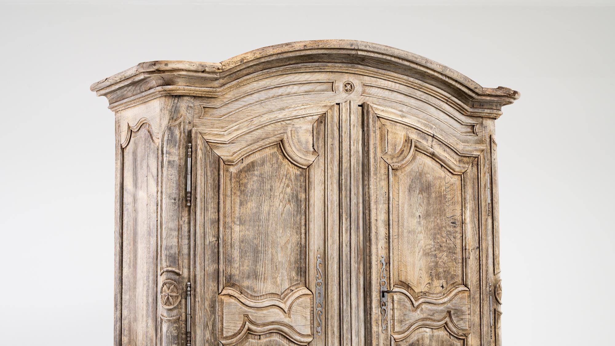 19th Century French Oak Cabinet  3