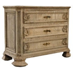 19th Century French Oak Chest of Drawers