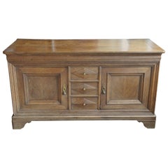 19th Century French Oak Chest/Trunk "Moie"