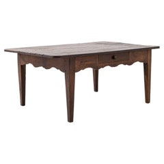 19th Century French Oak Coffee Table