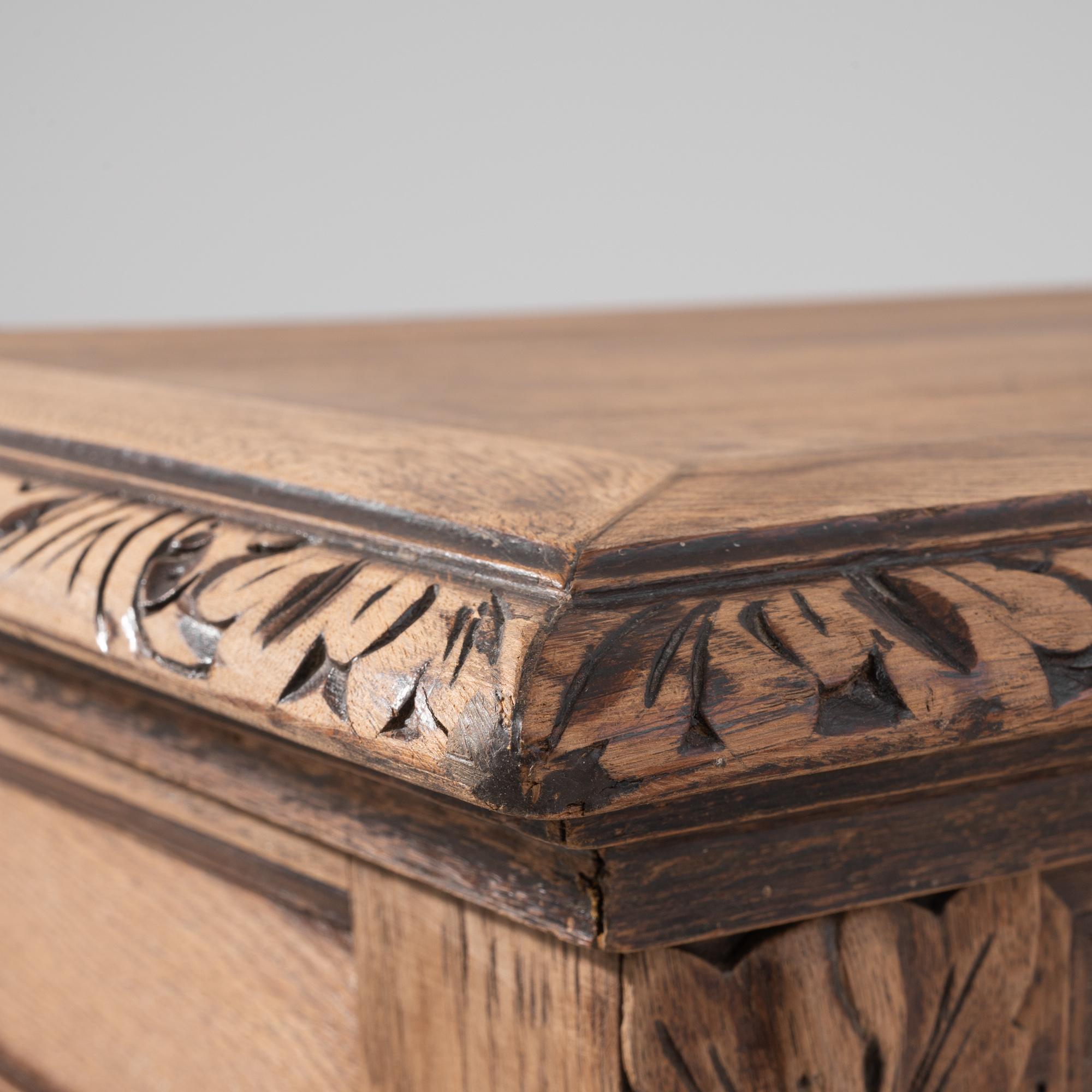 19th Century French Oak Console Table 6