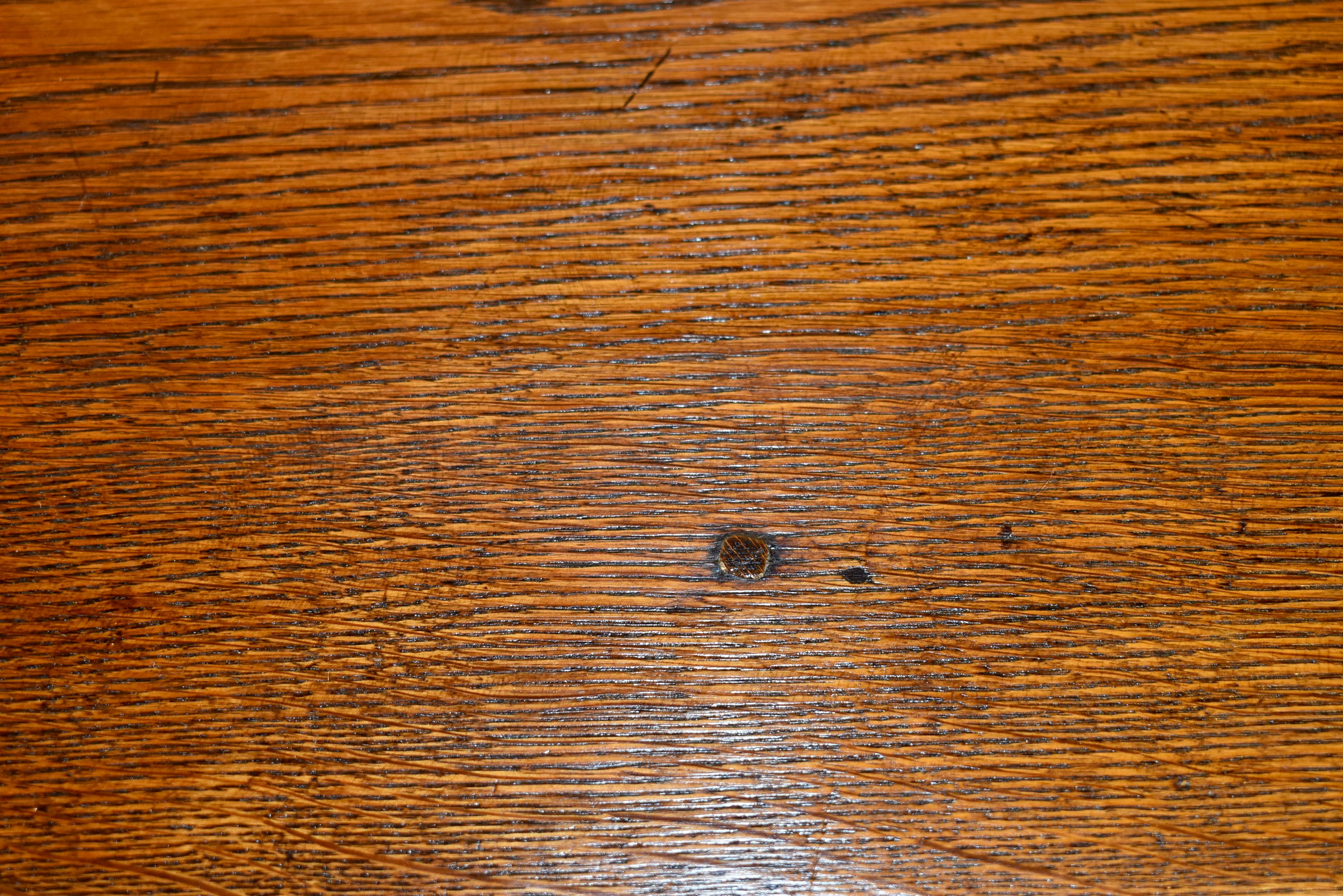 Tavolo consolle in Oak francese del XIX secolo in vendita 5