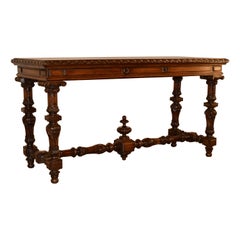 19th Century French Oak Console Table