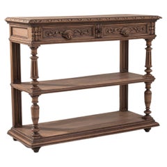 19th Century French Oak Console Table