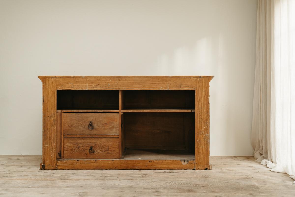 19th century French oak counter .. 8