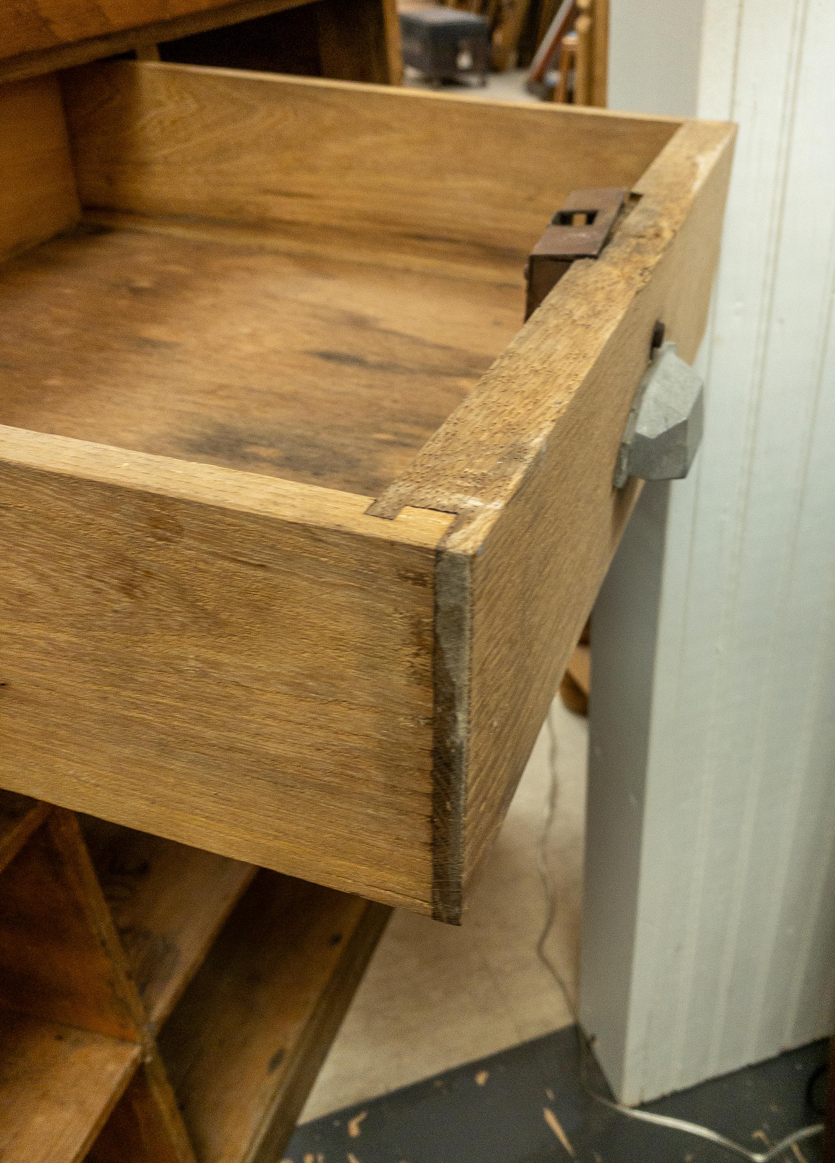 19th Century French Oak Counter 4