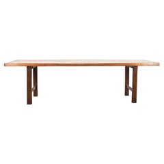 19th Century French Oak Country Farmhouse Table