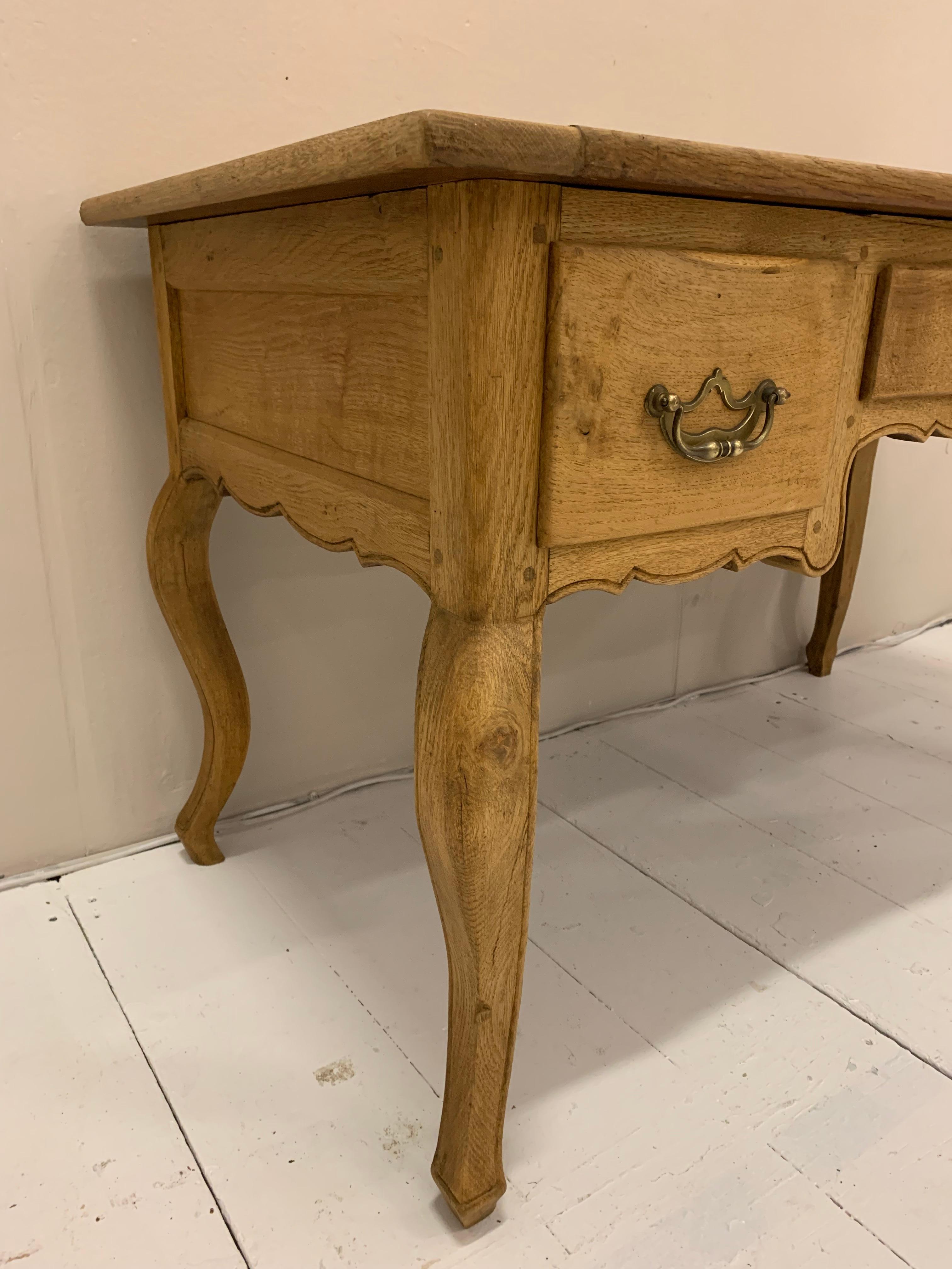 19th Century French Oak Desk For Sale 8