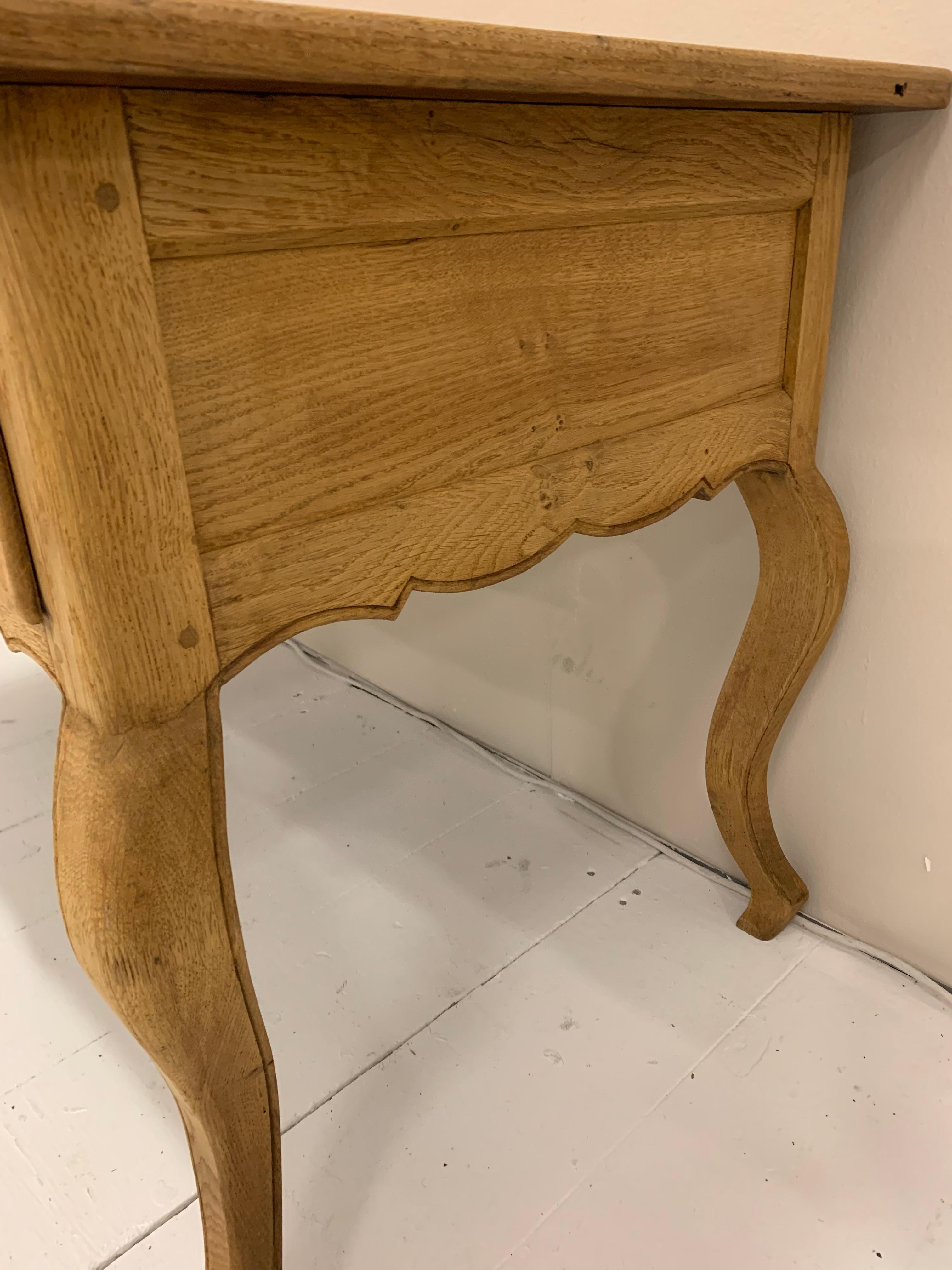 19th Century French Oak Desk In Good Condition For Sale In London, GB