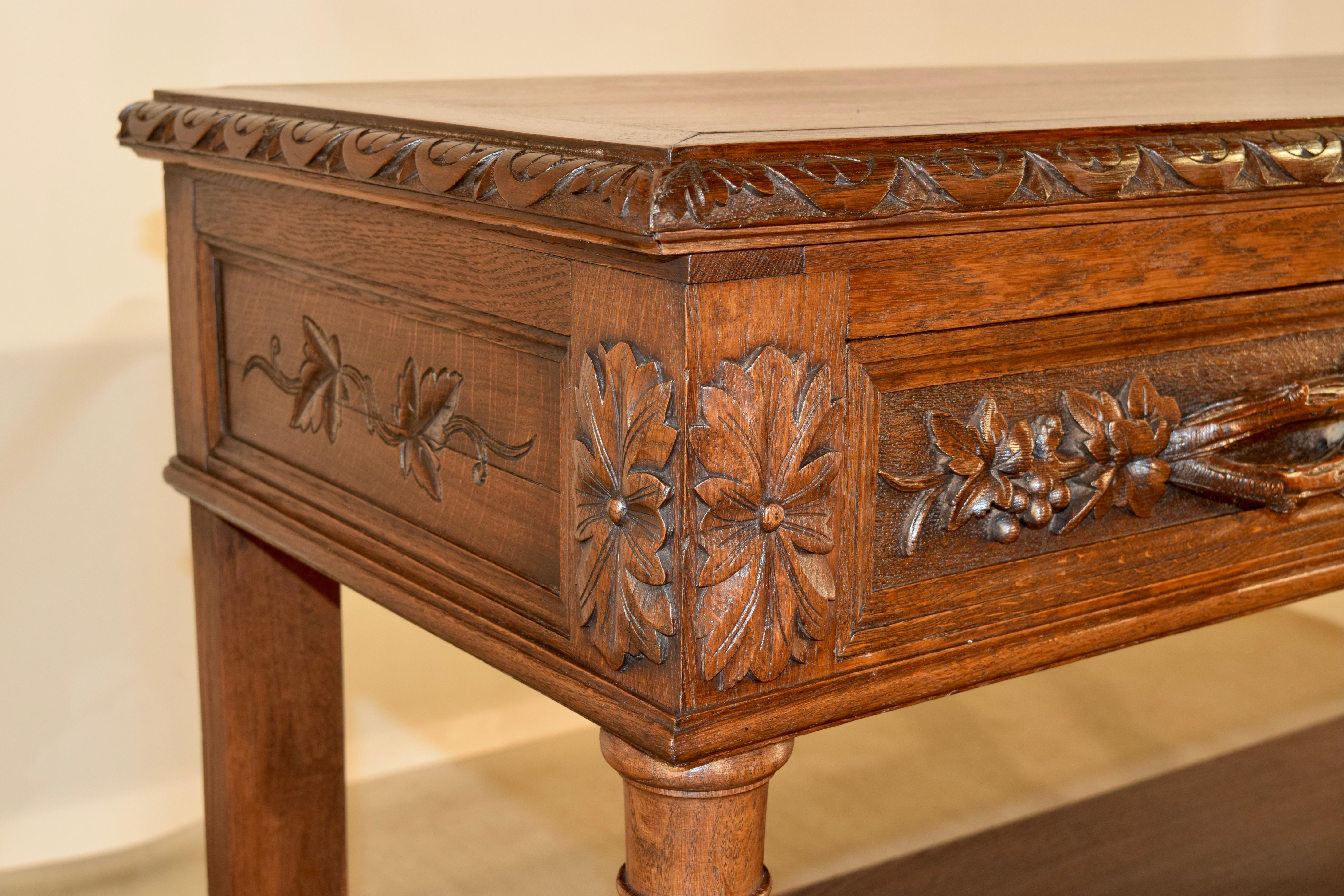 19th Century French Oak Dessert Buffet 7