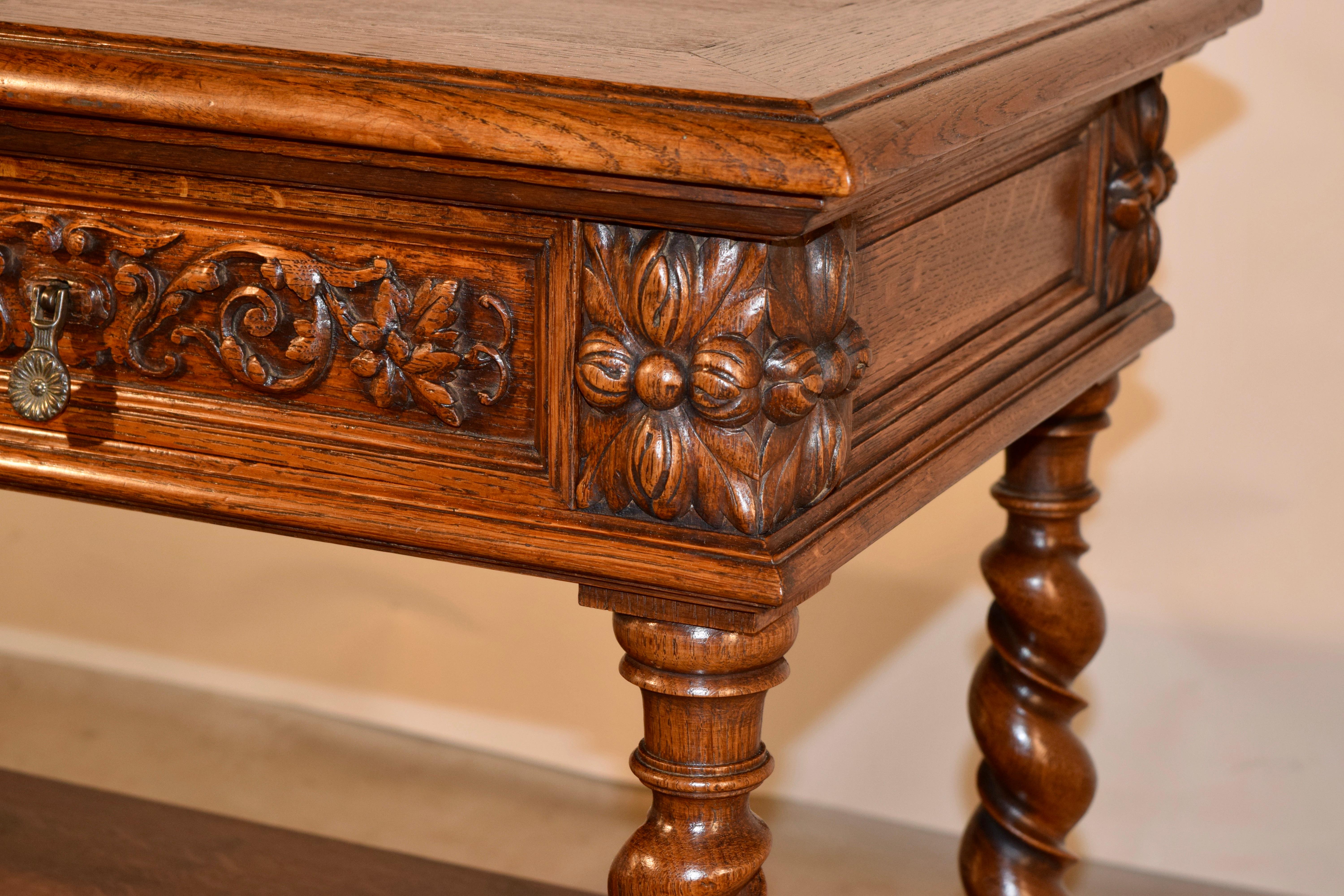 19th Century French Oak Dessert Buffet 5