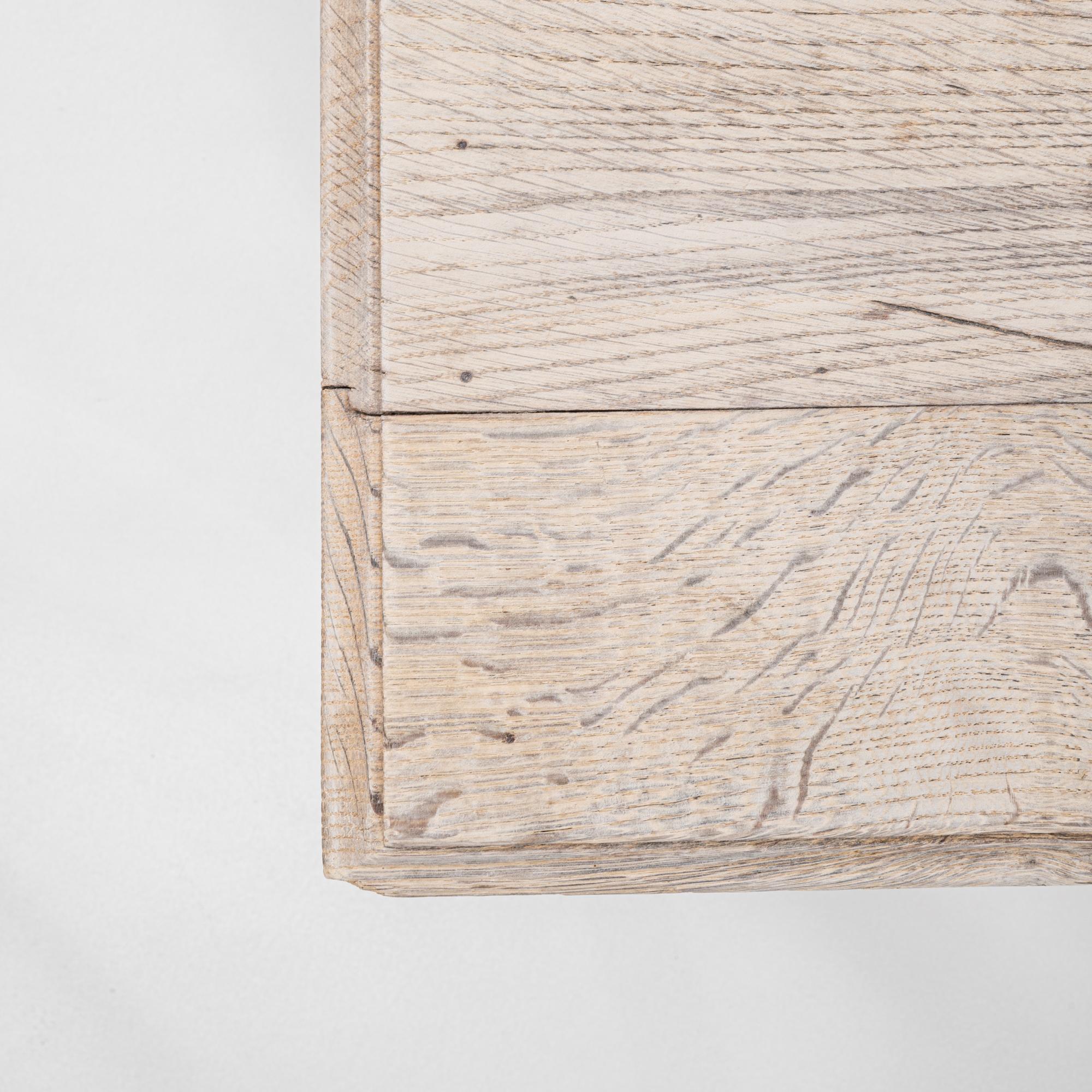 Table de salle à manger en chêne français du XIXe siècle en vente 5