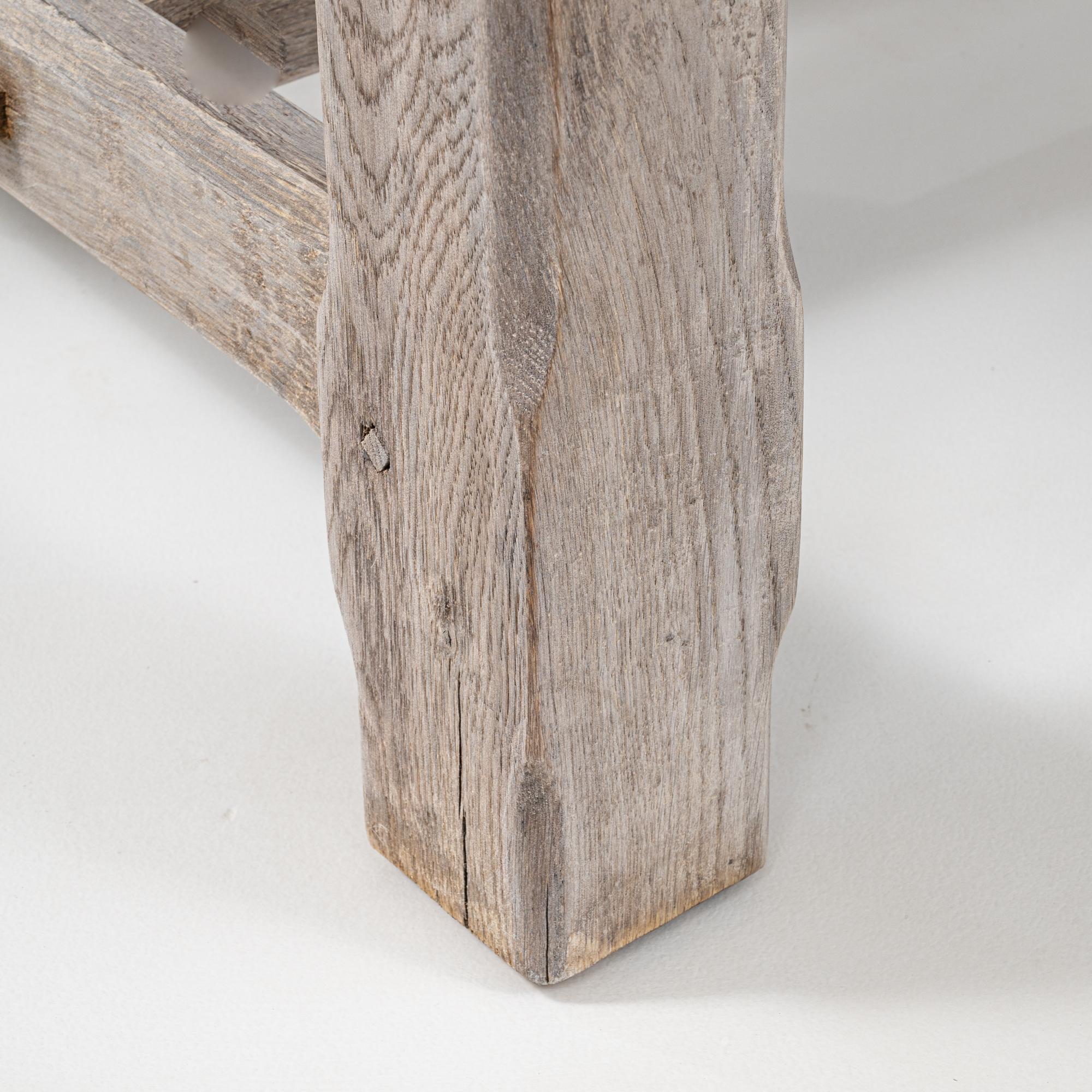 19th Century French Oak Dining Table For Sale 7