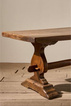 19th Century French oak dining table