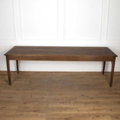 19th Century French Oak Dining Table