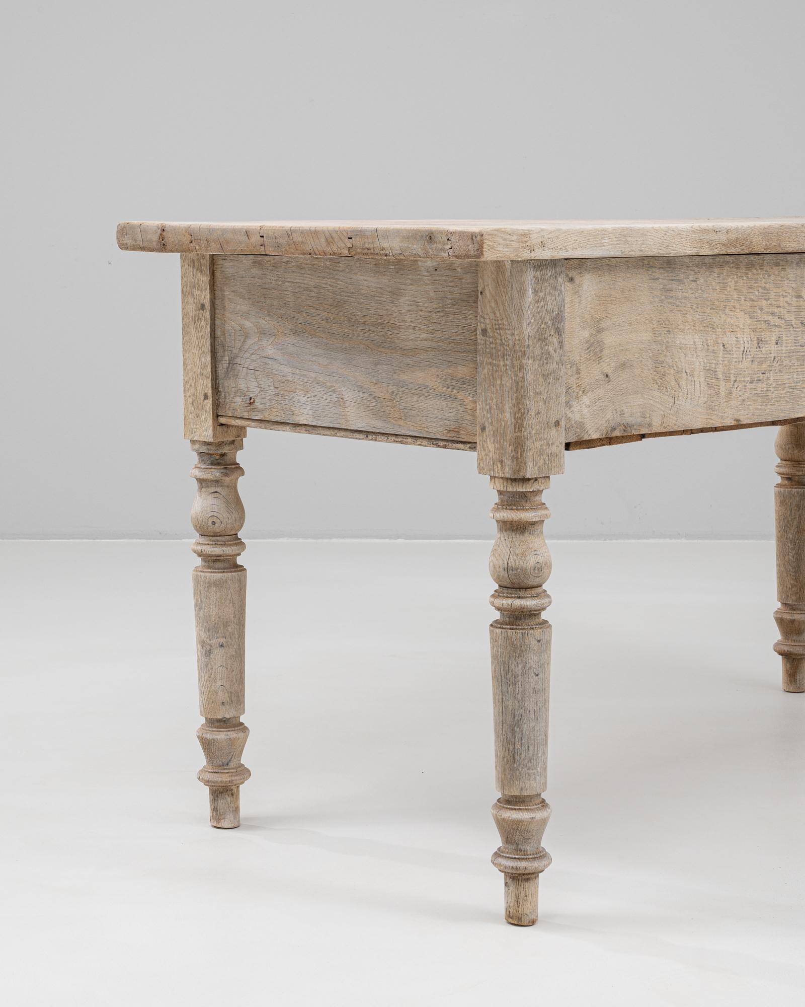 19th Century French Oak Dining Table For Sale 3
