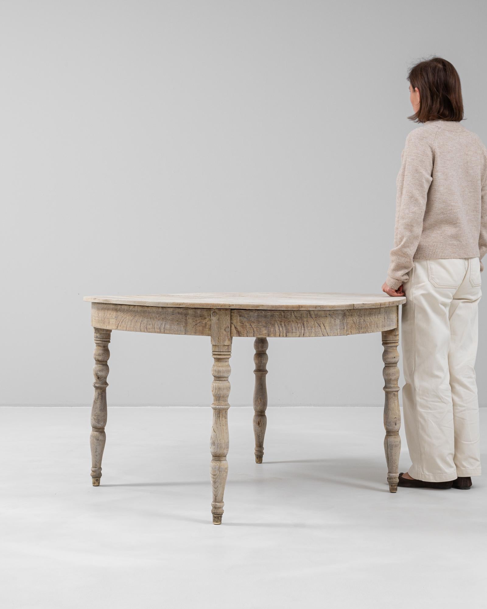 Tavolo da pranzo francese del XIX secolo in Oak in vendita 4
