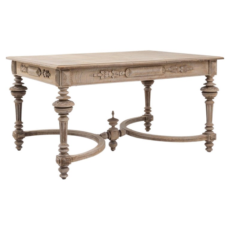 19th Century French Oak Dining Table For Sale at 1stDibs