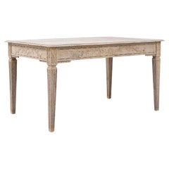 Antique 19th Century French Oak Dining Table