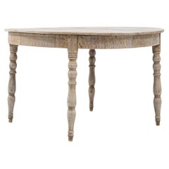 19th Century French Oak Dining Table