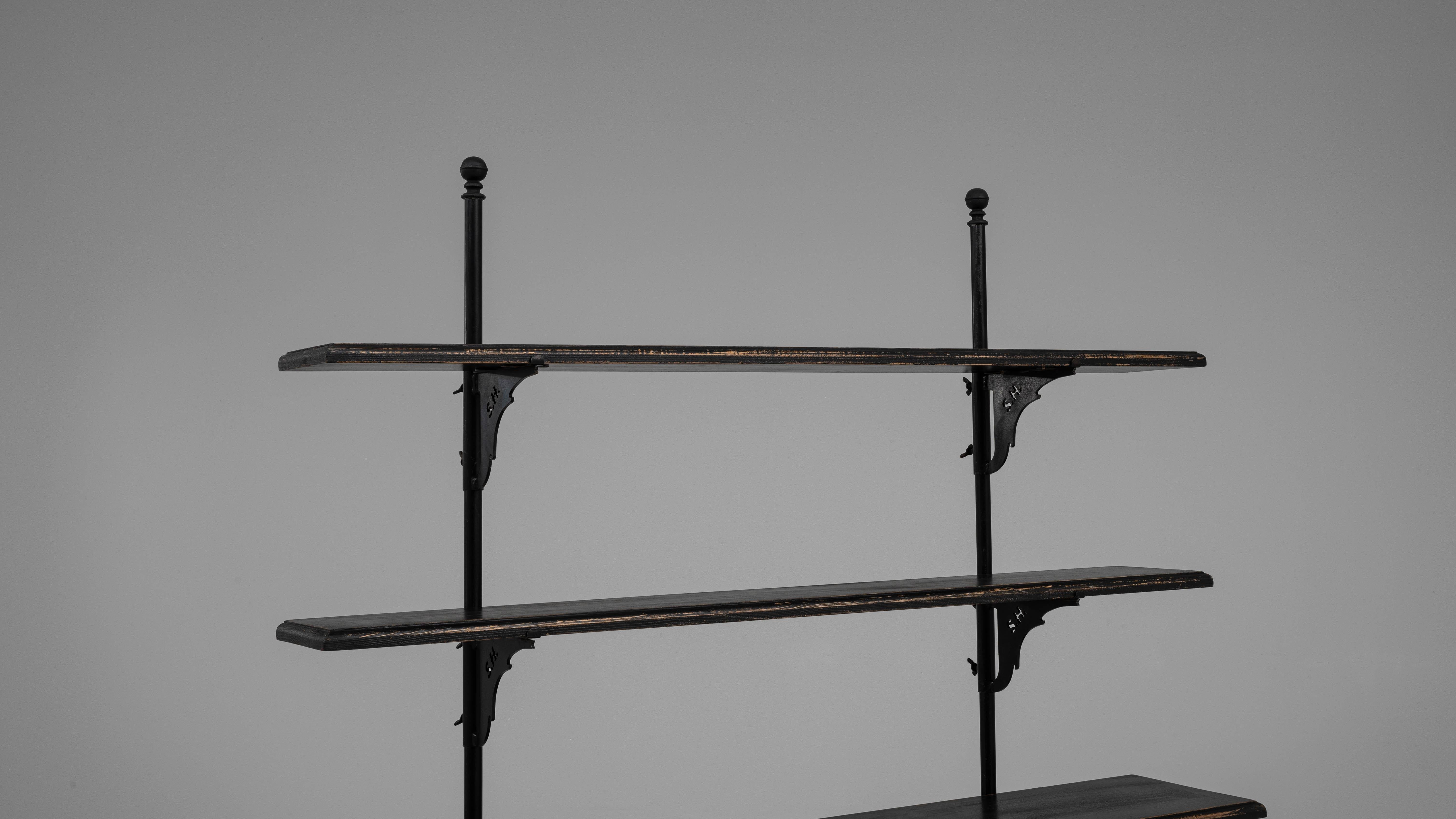 19th Century French Oak Display Cabinet For Sale 6