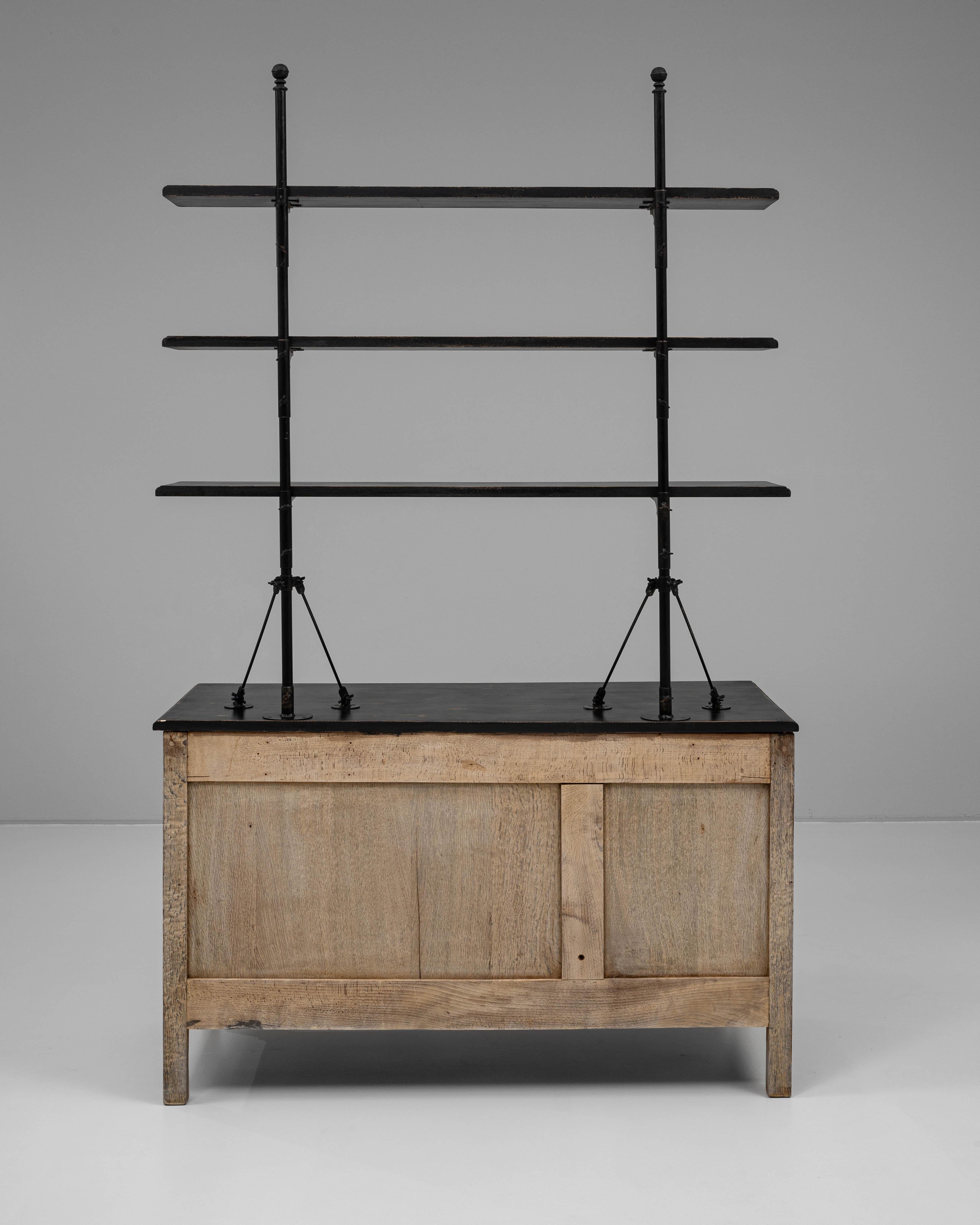 19th Century French Oak Display Cabinet For Sale 13