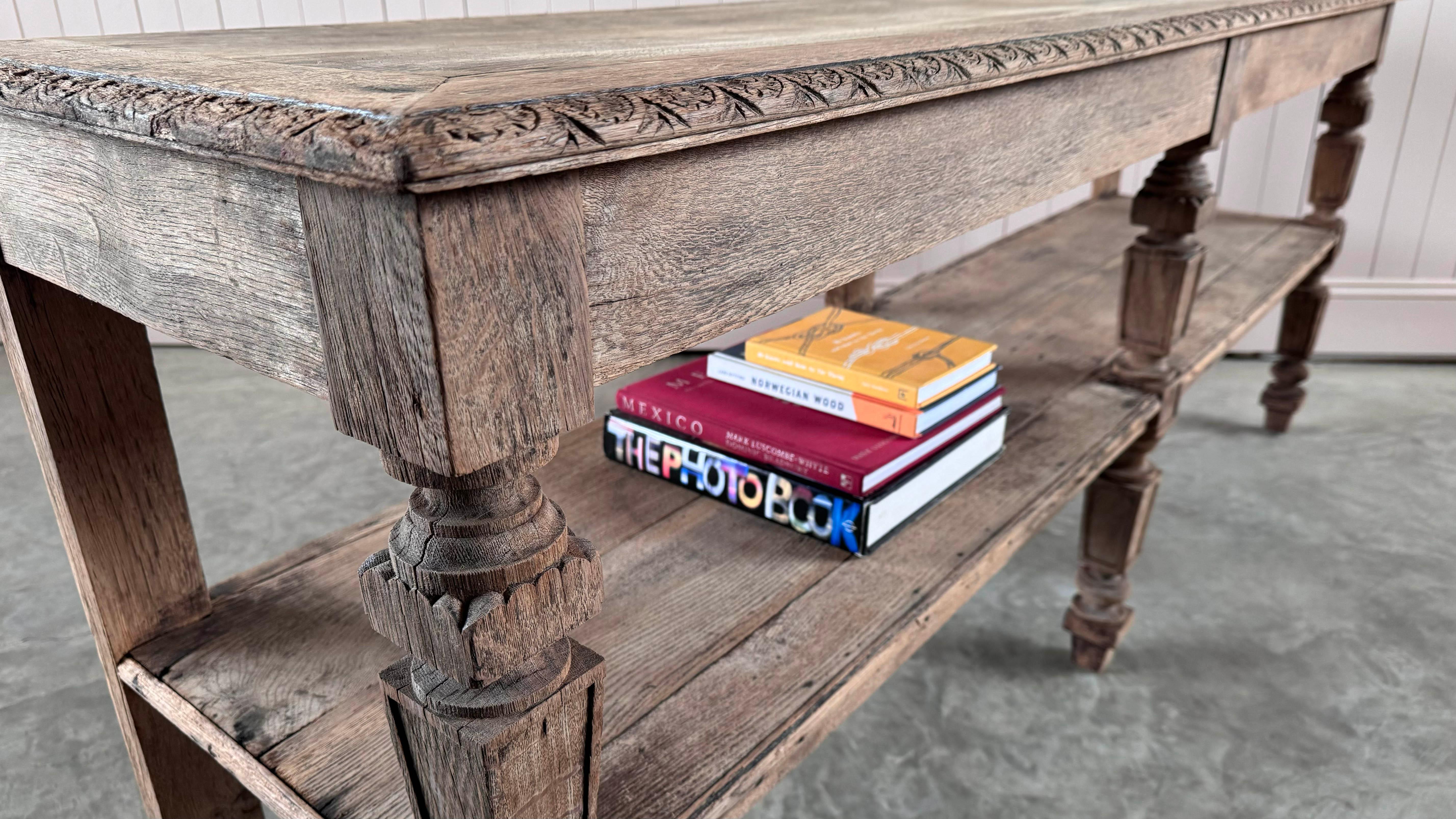 19th Century French Oak Draper's Table 3