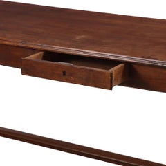 Table de ferme en chêne français du XIXe siècle avec menuiserie classique, 1880