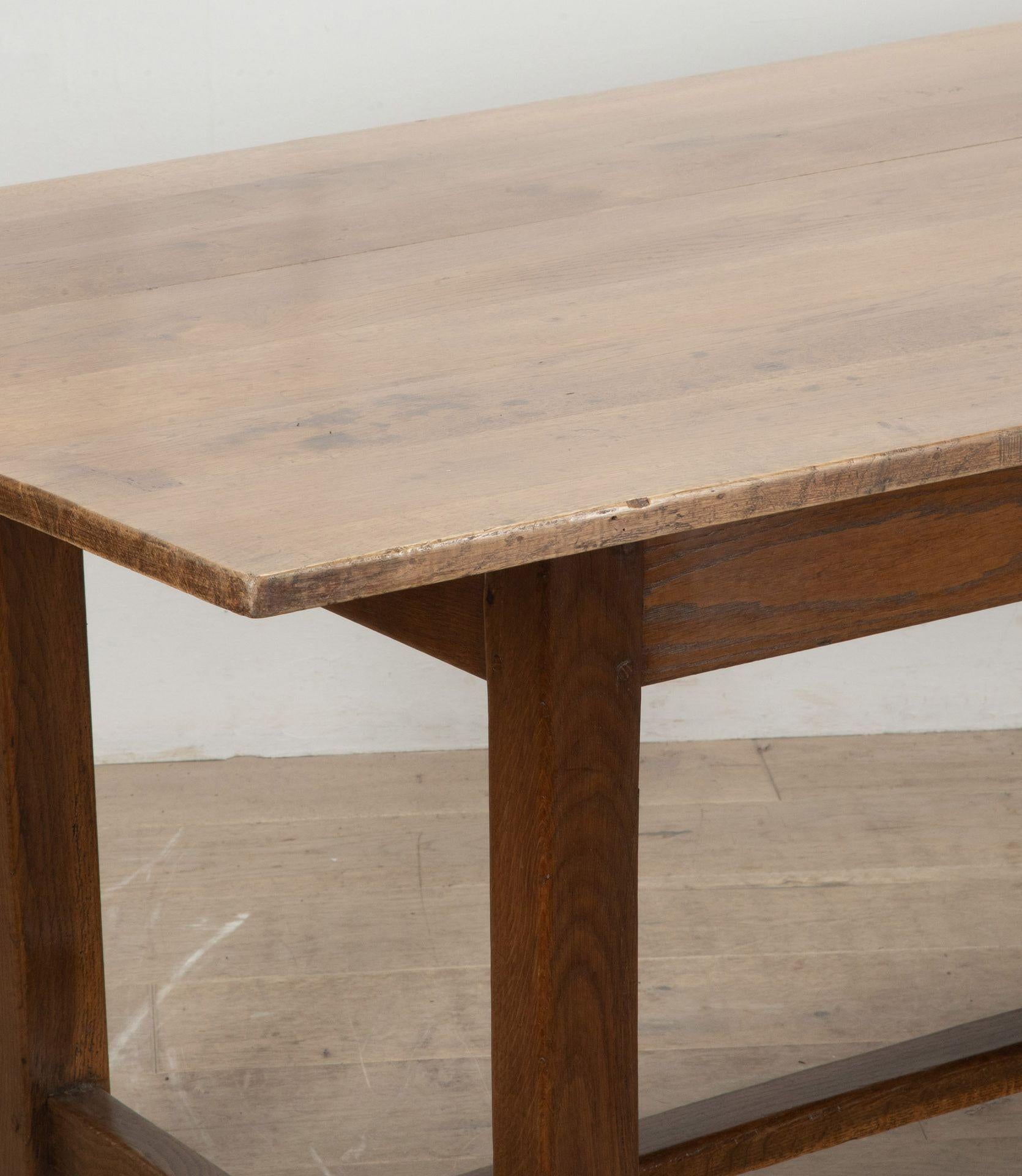 19th Century French Oak Farmhouse Table 6
