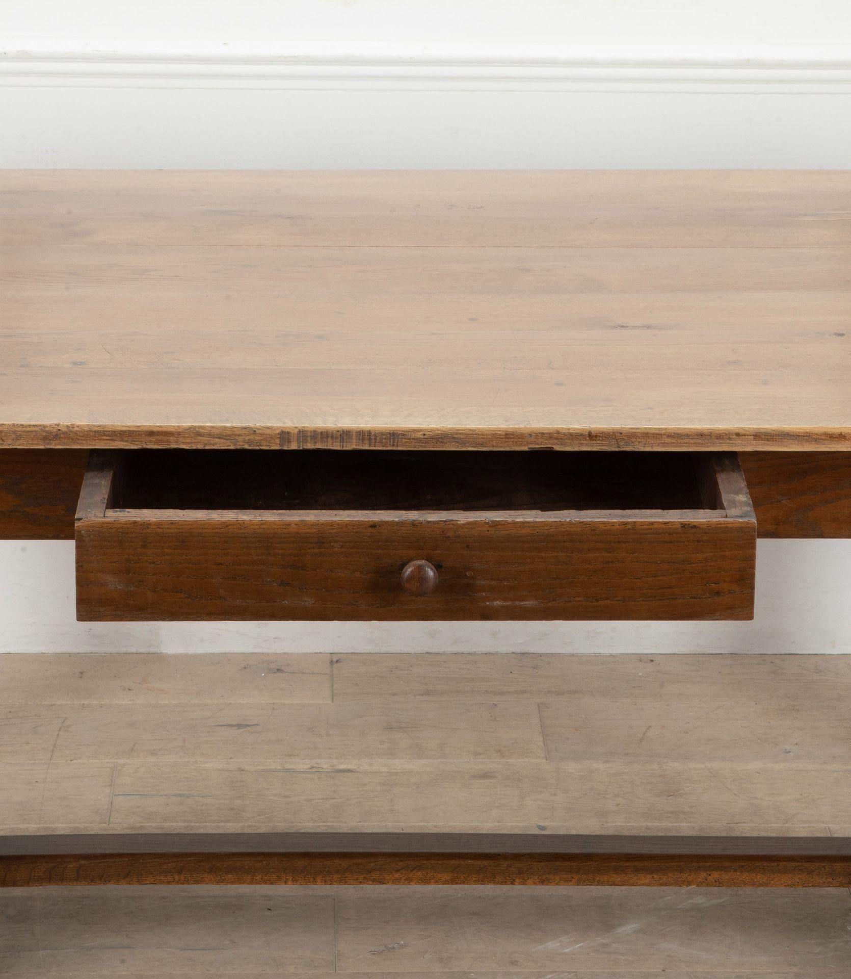 19th Century French Oak Farmhouse Table In Good Condition In Gloucestershire, GB