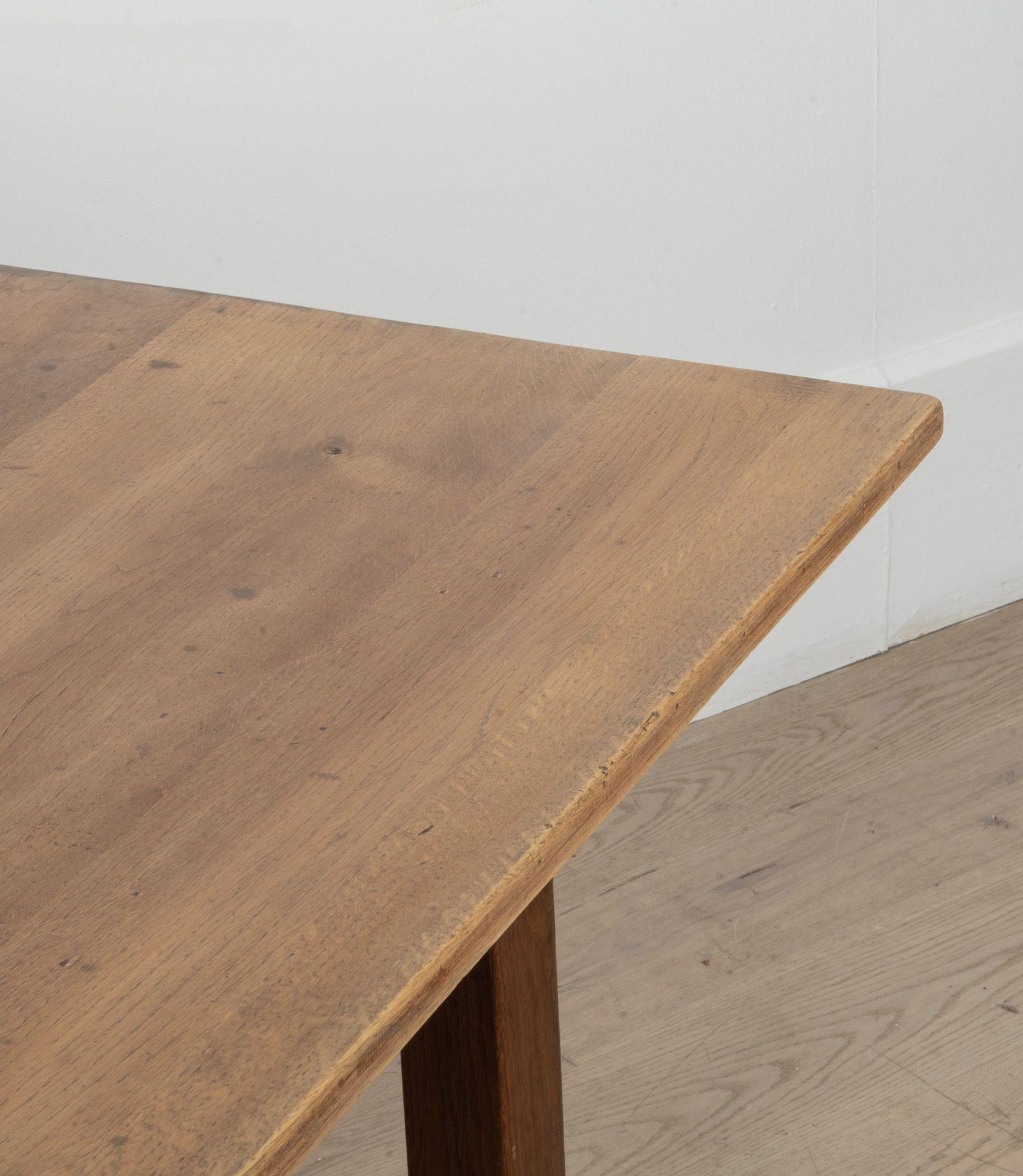 19th Century French Oak Farmhouse Table 3