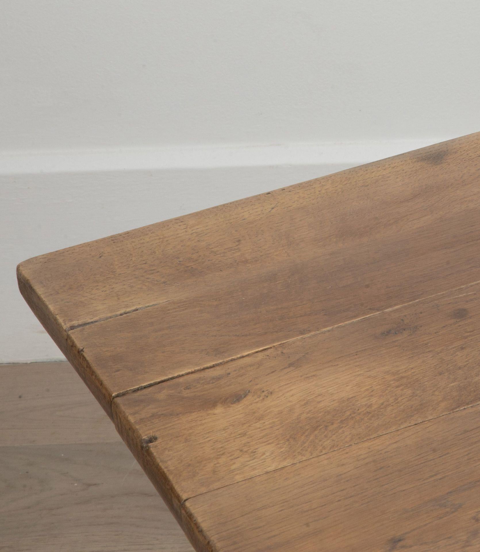 19th Century French Oak Farmhouse Table 4