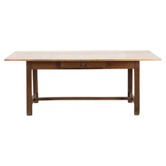 19th Century French Oak Farmhouse Table