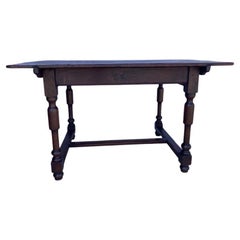 19th Century French Oak Kitchen Table/ Dining Table