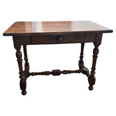 19th Century French Oak Louis XIV Side Table