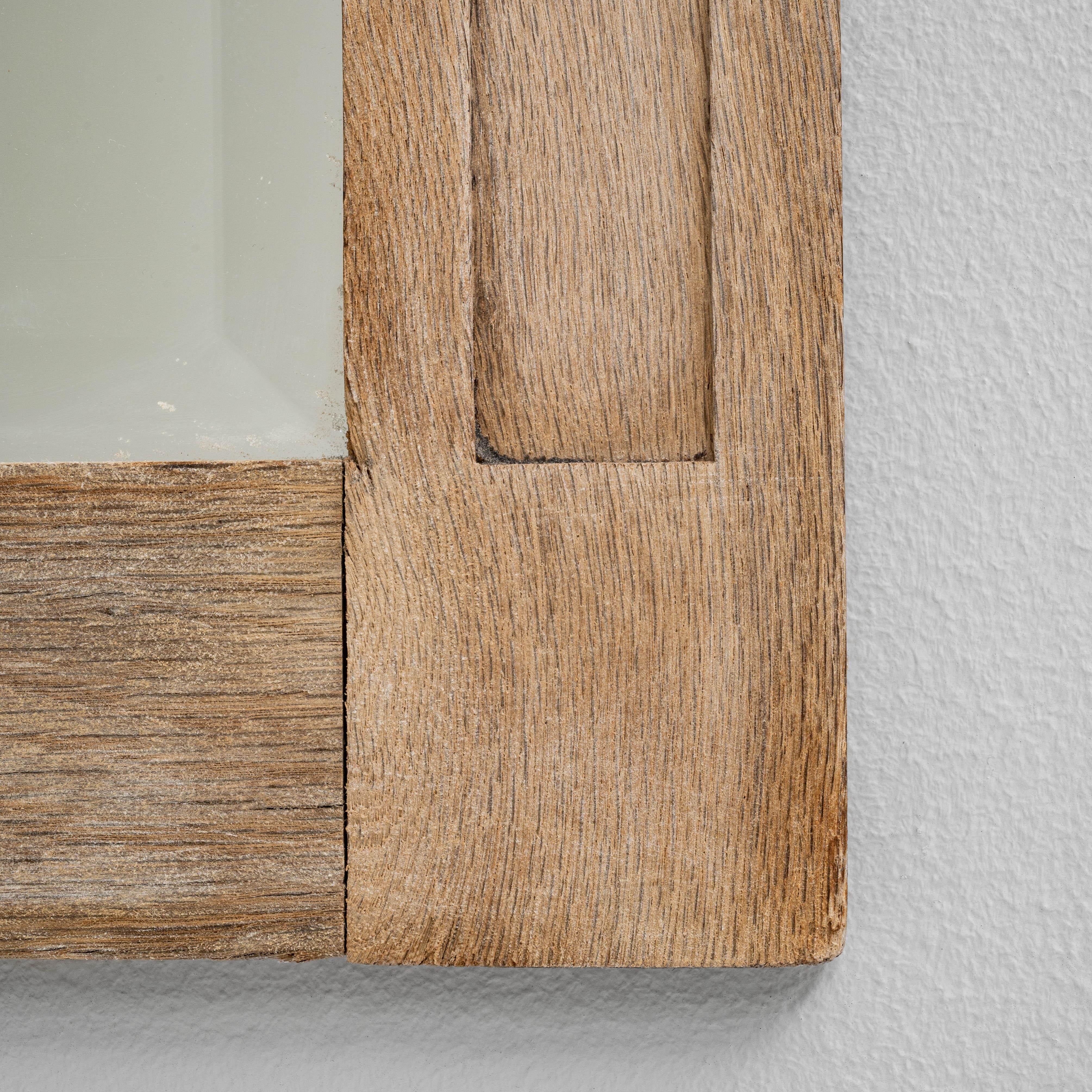 Miroir en Oak français du 19ème siècle en vente 4