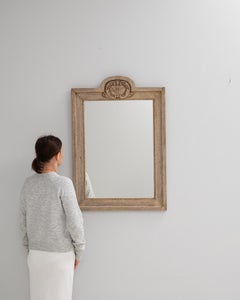 19th Century French Oak Mirror