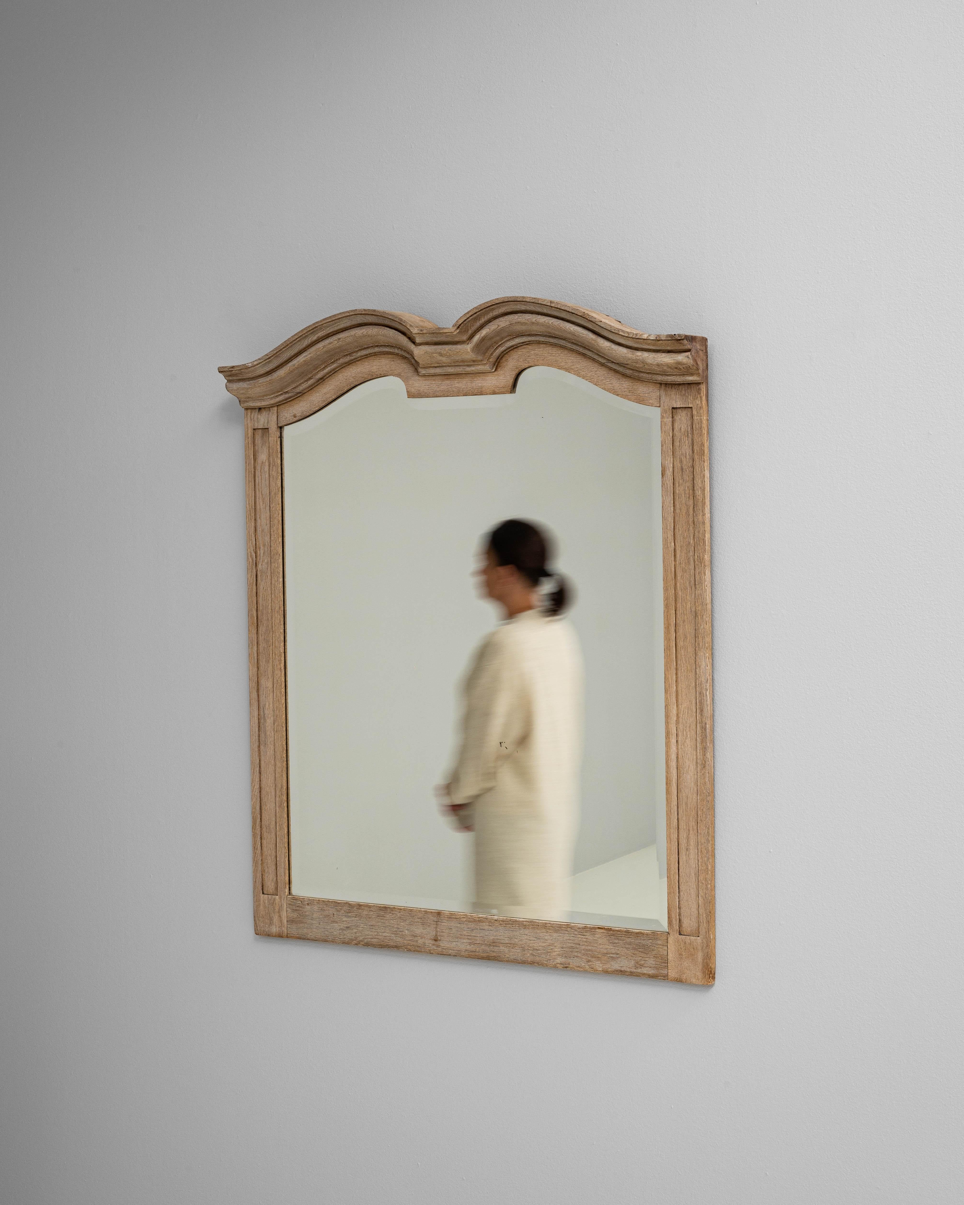XIXe siècle Miroir en Oak français du 19ème siècle en vente