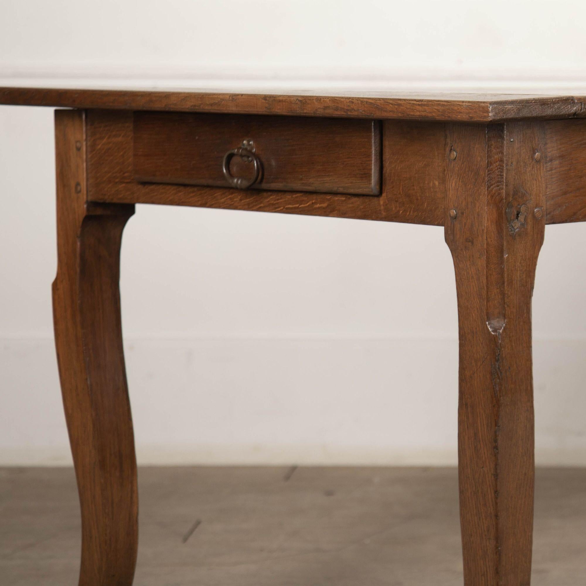 Country 19th Century French Oak Refectory Table