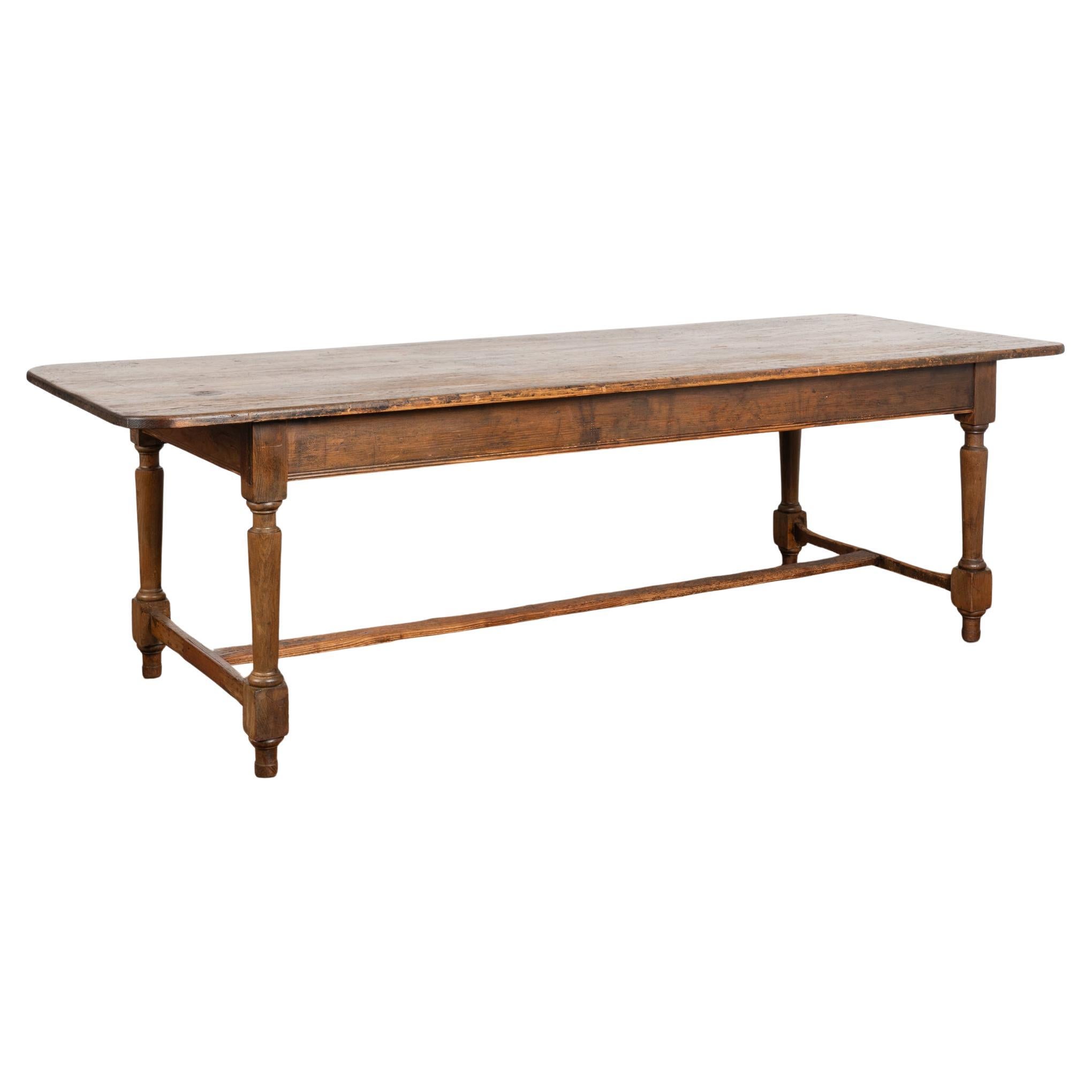19th Century French Oak Refectory Table