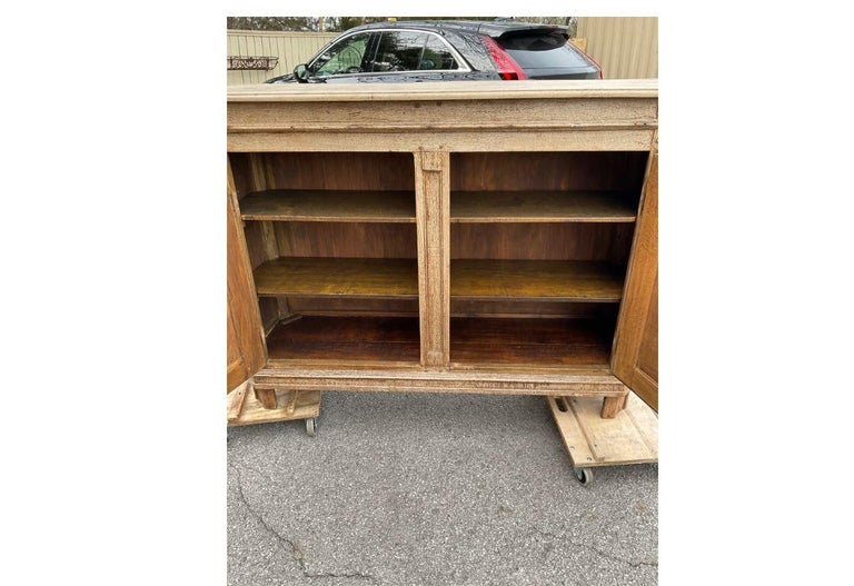19th Century French Oak Server For Sale at 1stDibs