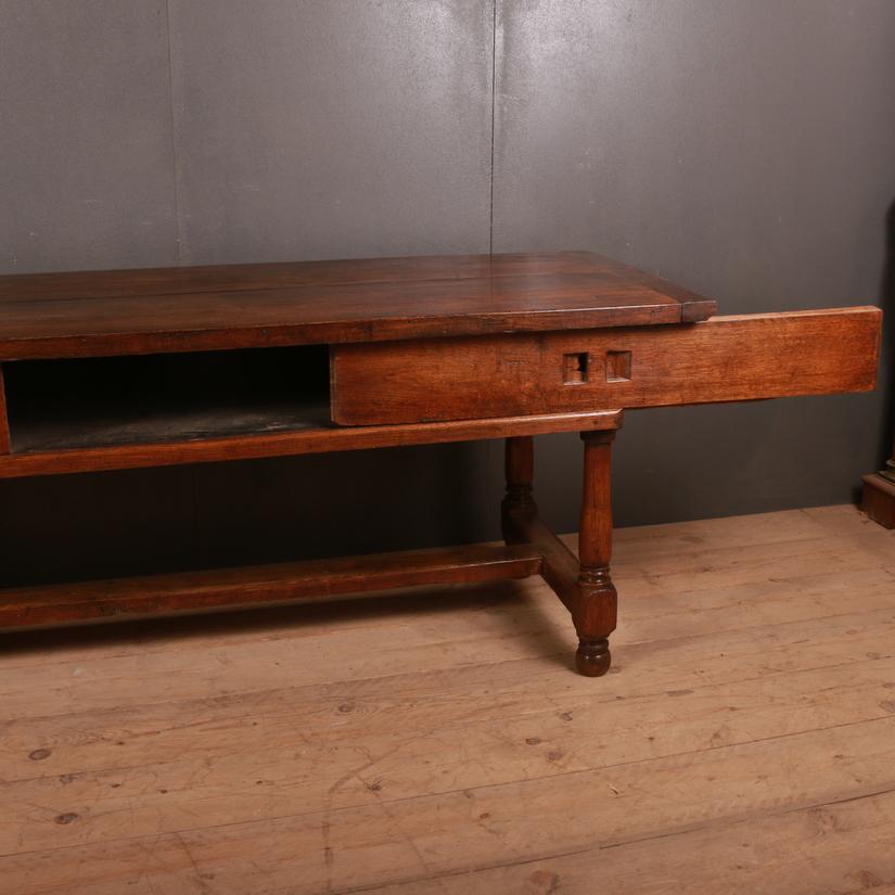 19th Century French Oak Serving Table 2