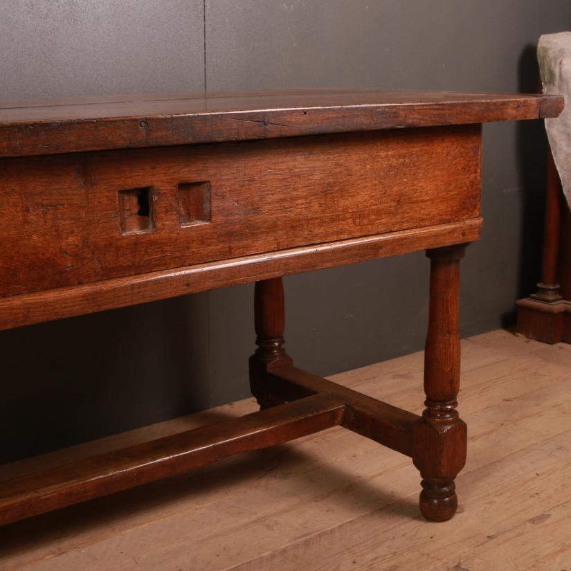 19th Century French Oak Serving Table 5