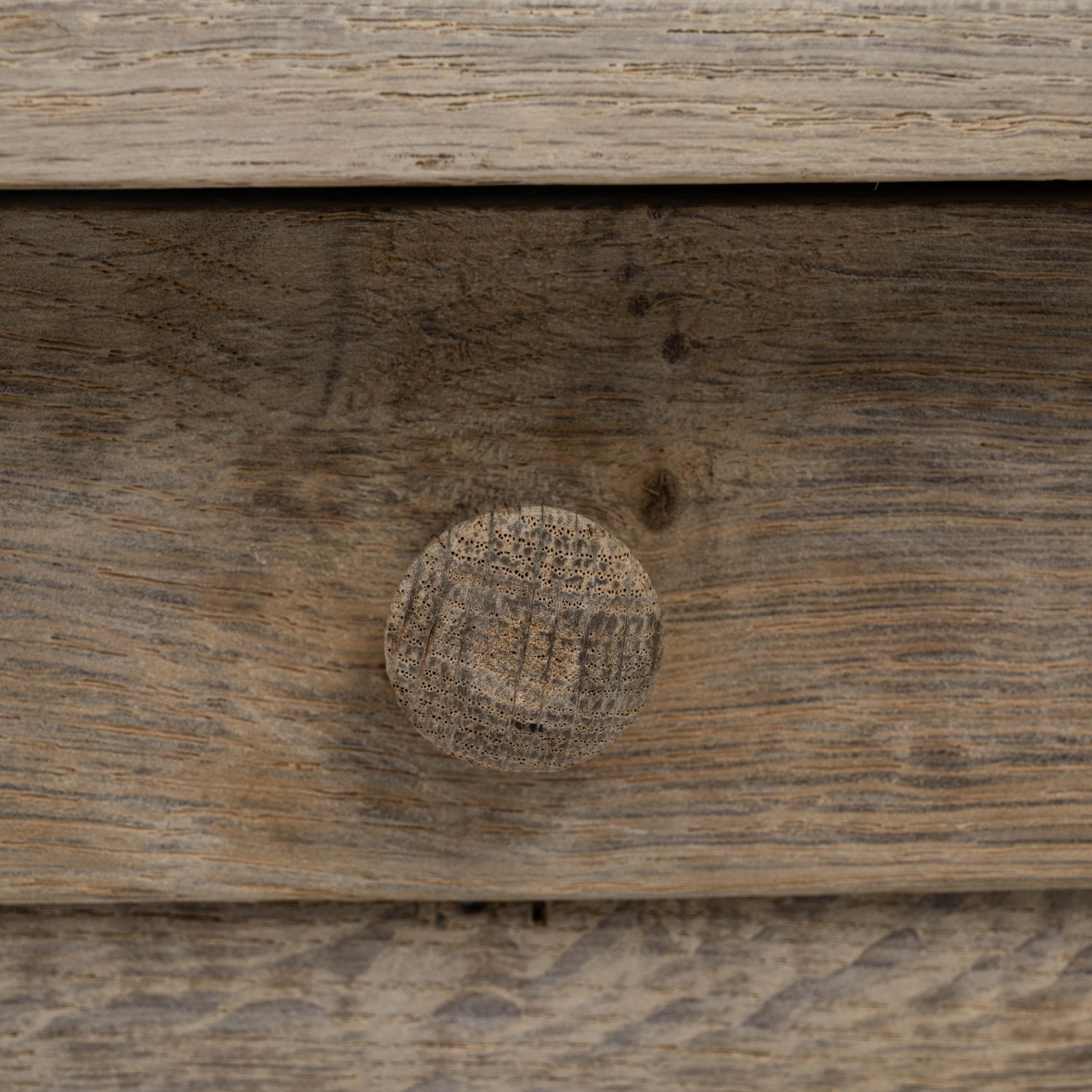 19th Century French Oak Side Table For Sale 8